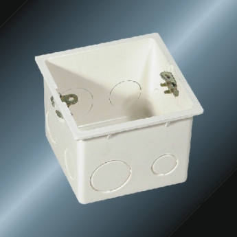 PVC Insulating Electrical Fittings Outlet Box 
