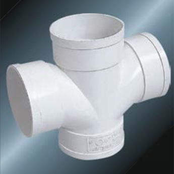 Bs5255/4514 Drainage Upvc Cross Grey Color 